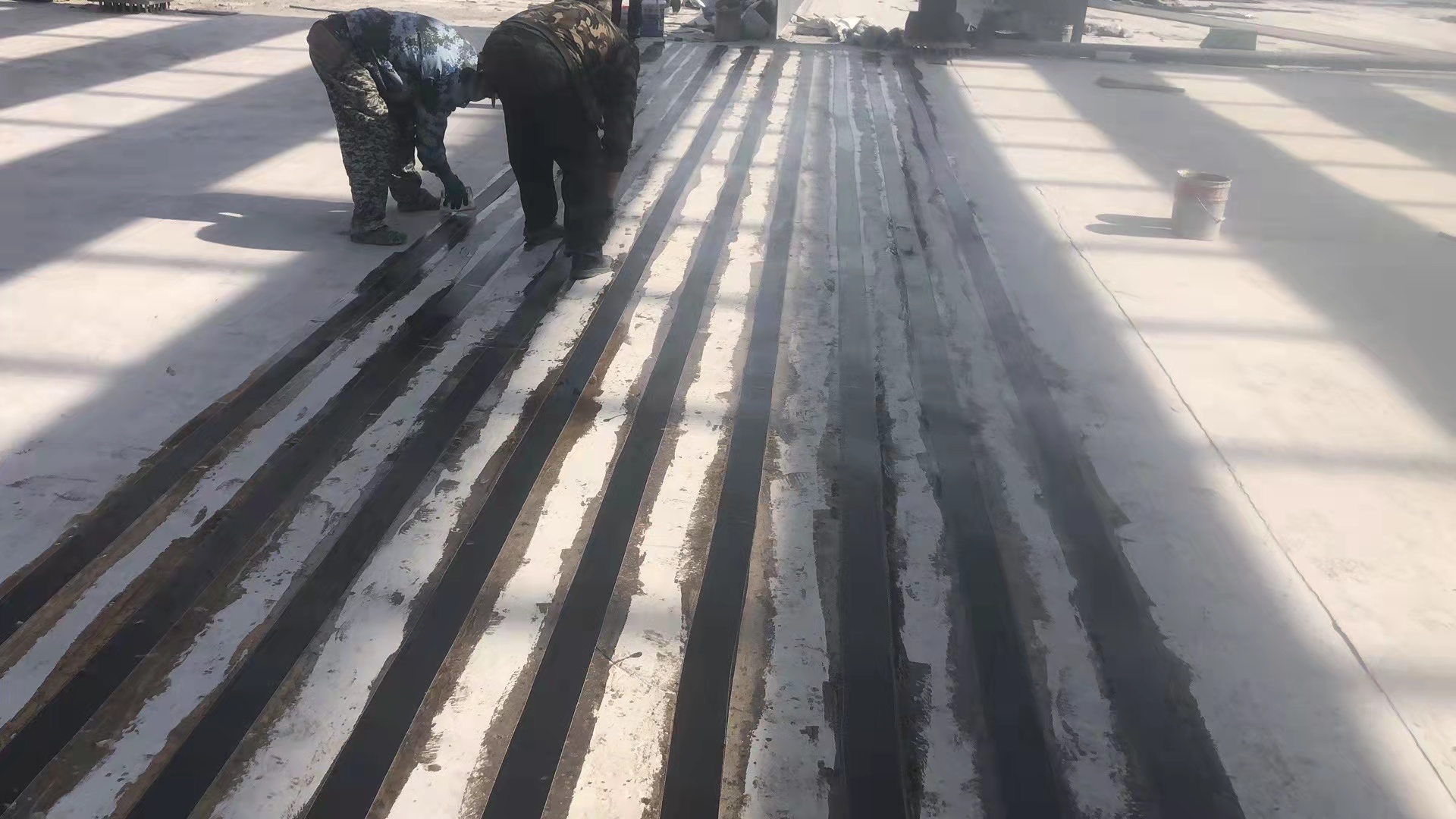 乌坡镇碳纤维施工方案(碳纤维施工规范